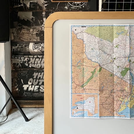 USED WOODEN CARRY WHITEBOARD