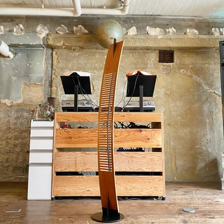 USED "JOERN" WOODEN CD RACK