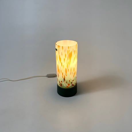 JAPAN USED “KURATA” GLASS SHADE TABLE LAMP