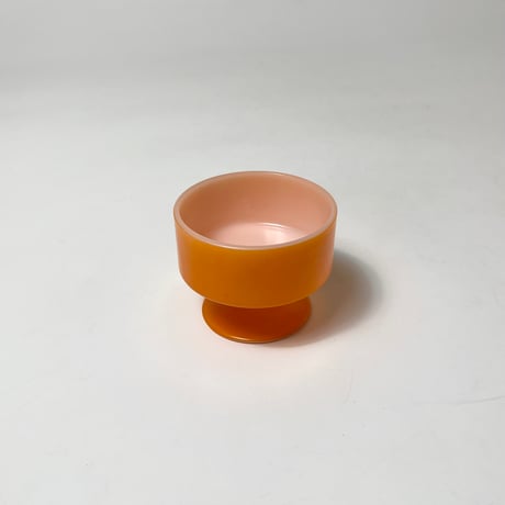 VINTAGE 60-70S “FEDERAL” GLASS FOOTED SHERBET CUP