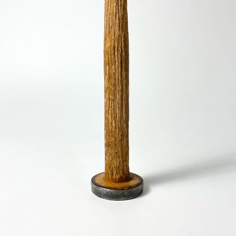 USED WOODEN SEWING THREAD SPOOL