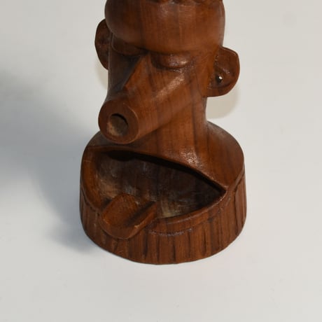 USED WOODEN ASHTRAY