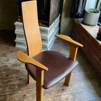 JAPAN USED “TAKUMI KOUGEI / BAN” HIGH BACK CHAIR