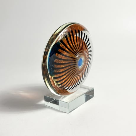 USED GLASS ART SCULPTURE
