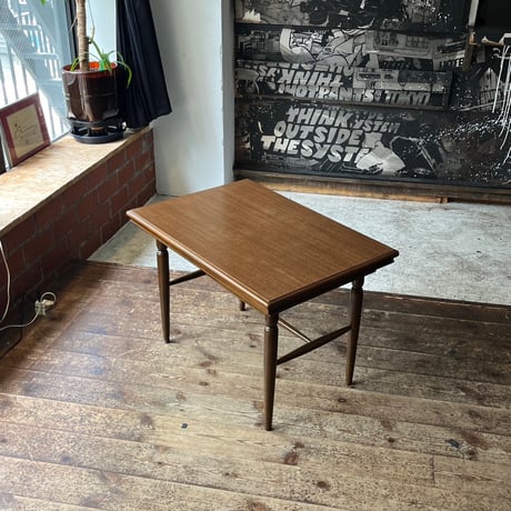 JAPAN USED WOODEN SIDE TABLE