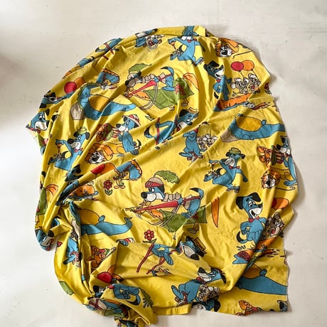 VINTAGE 70’S “HUCKLEBERRY HOUND” BED SHEET