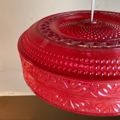 PLASTIC SHADE PENDANT LAMP