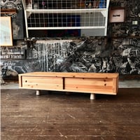 USED WOODEN TV BOARD
