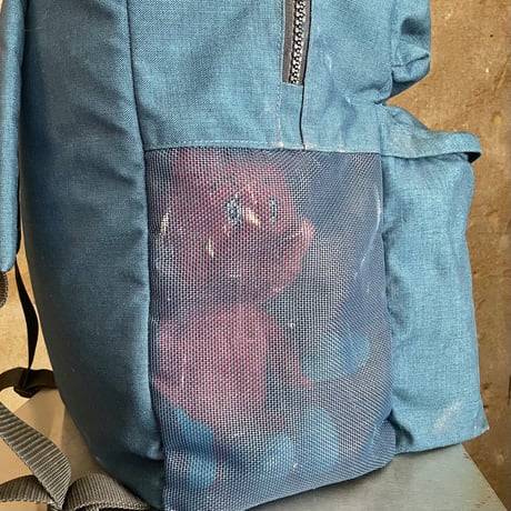 USED “SPORT DIVERS MFG.” BIG MESH BACKPACK