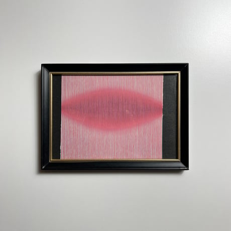 USED WOODEN FRAME WALL ART BY “WOICIECH FANGOR”