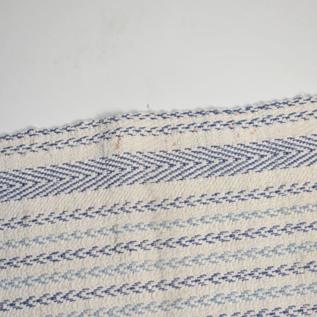 USED COTTON BORDER RUG