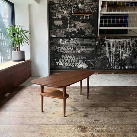 USED WOODEN LOW TABLE