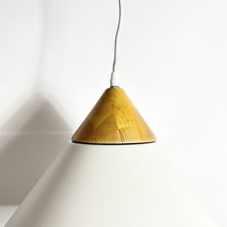 USED METAL / WOODEN PENDANT LAMP