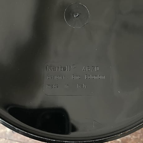 USED "KARTELL / WASTE BASKET" DESIGNED BY GINO COLOMBINI