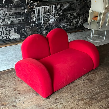 USED FABRIC 2P SOFA