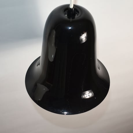 USED STEEL SHADE PENDANT LAMP