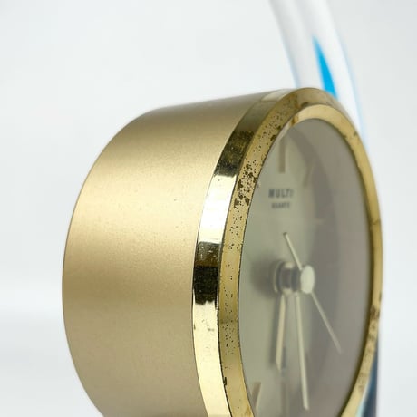 JAPAN USED GLASS STAND CLOCK