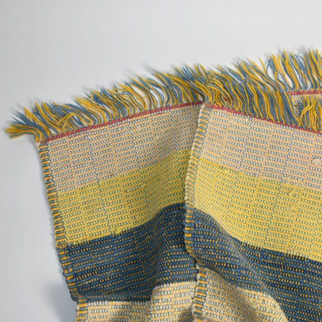 USED COTTON STRIPED RUG