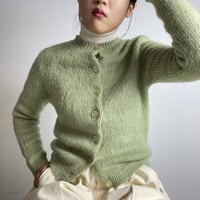 60'S MOHAIR WOOL CARDIGAN