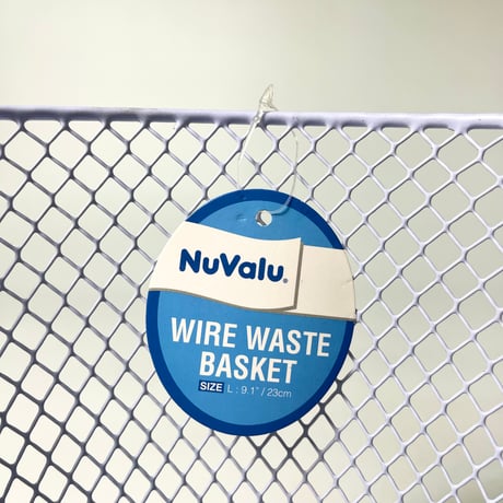 NEW "NUVALU" WIRE WASTE BASKET