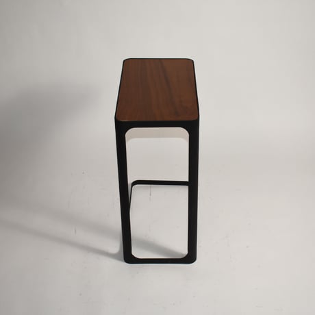 USED WOODEN TOP BOARD SIDE TABLE
