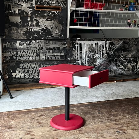 USED WOODEN SIDE TABLE