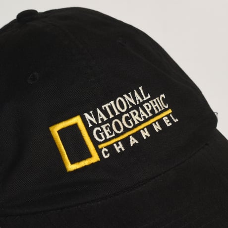 USED 90'S "NATIONAL GEOGRAPHIC CHANNEL" CAP