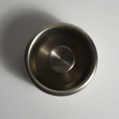 JAPAN DEAD STOCK "KOKUYO" STAINLESS STEEL ASHTRAY