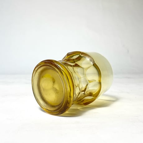 VINTAGE 60-80'S "GEORGIAN" HONEY GOLD GLASSES
