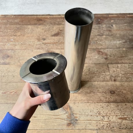 USED STEEL STAND ASHTRAY