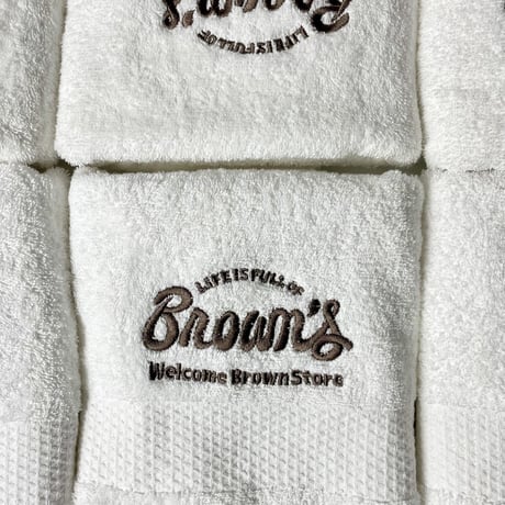 BROWN STORE "ORIGINAL MOTEL BATH TOWEL"