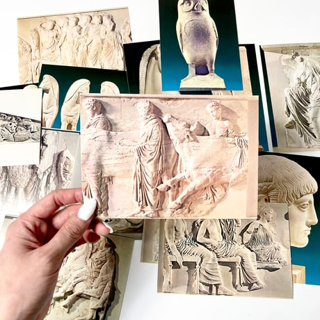 USED “HANNIBAL” ACROPOLIS MUSEUM POSTCARD SET