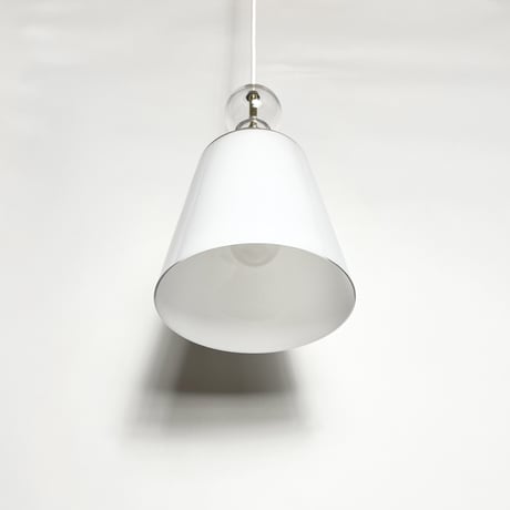 USED GLASS SHADE PENDANT LAMP