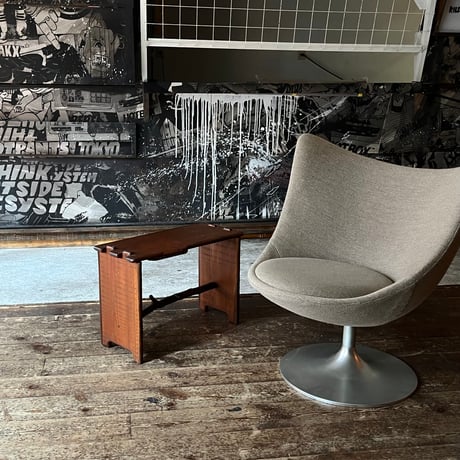 USED WOODEN SIDE TABLE