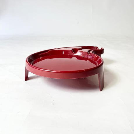 USED "DEBBIE MEYER'S / BUFFET GENIUS" PLASTICS PLATE & DRINK HOLDER