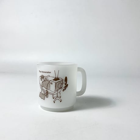 VINTAGE 70'S "THE HOMEMAKER BY JEANNETTE CORPORATION" MUG