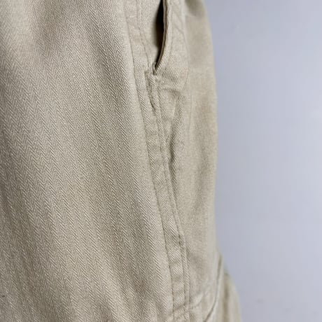 USED "GAP" HERRINGBONE FLARE CARGO PANTS