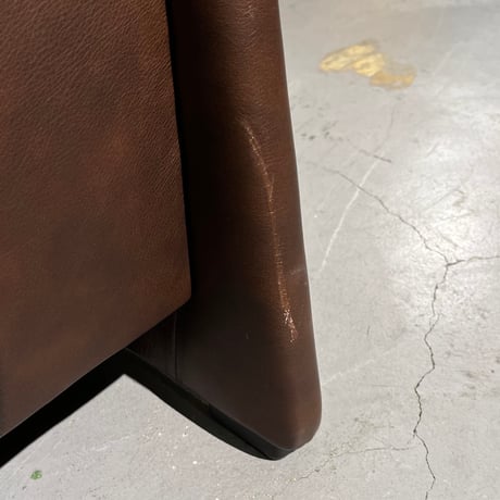 USED “EKORNES / ELDORADO” WOODEN FRAME GENIUS LEATHER 2P SOFA