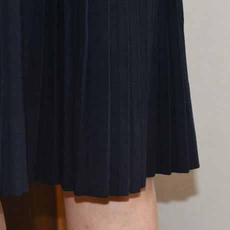 USED 70’S WOOL PLEATED SKIRT