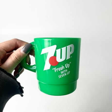 USED “7UP” PLASTICS CUP