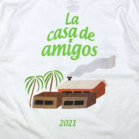 "LA CASA DE AMIGOS" T-shirt by SUNDAYS BEST