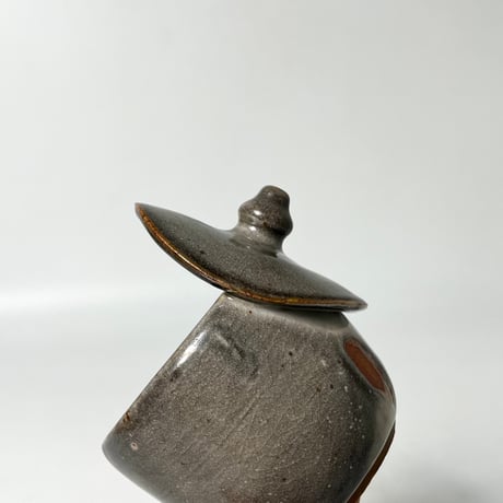 USED HANDMADE CERAMIC PLANTER VASE