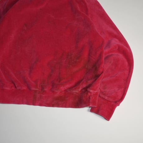 USED "KARINDA OF CALIFORNIA" VELVET MOCK NECK SWEAT