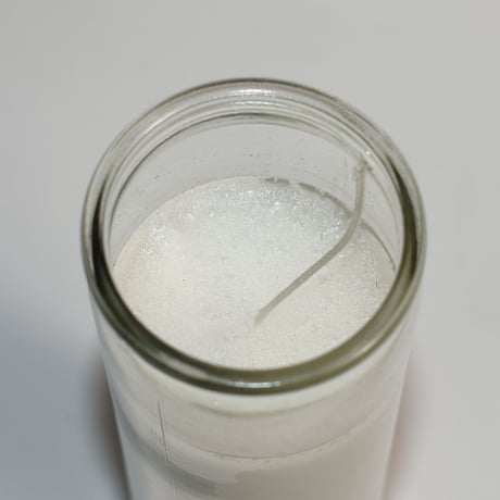 "BRIGHT GLOW" GLASS CANDLE
