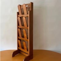 JAPAN USED "KARIMOKU" WOODEN SCUFF RACK