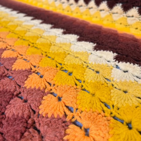 USED HANDMADE BLANKET