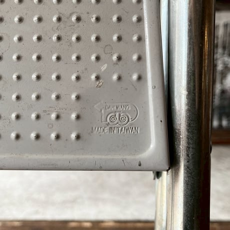 USED METAL FOLDING LADDER