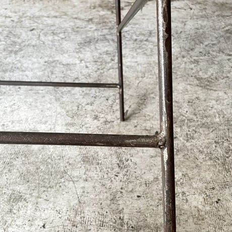 VINTAGE STEEL SIDE TABLE