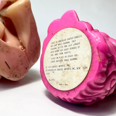 VINTAGE 70'S CANDLE OBJECT