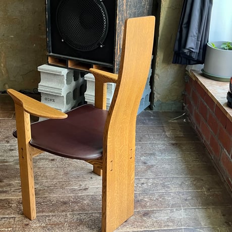 JAPAN USED “TAKUMI KOUGEI / BAN” HIGH BACK CHAIR